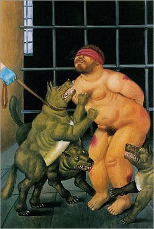 Abu Ghraib 52 by Fernando Botero