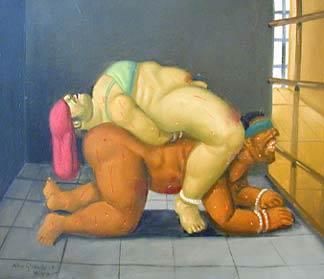 Abu Ghraib 54 by Fernando Botero