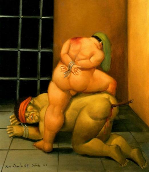 Abu Ghraib 55 by Fernando Botero