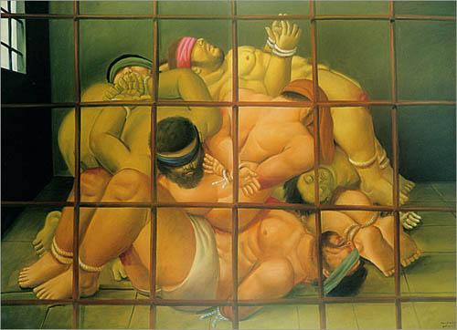 Abu Ghraib 57 by Fernando Botero