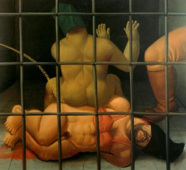 Abu Ghraib 59 by Fernando Botero