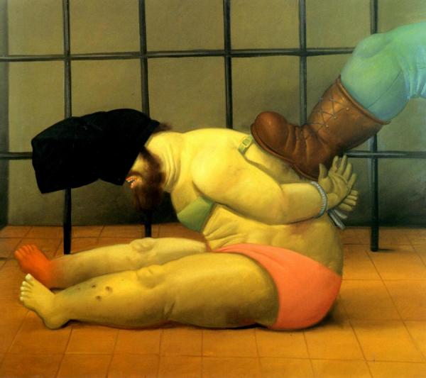 Abu Ghraib 60 by Fernando Botero