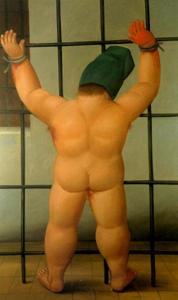 Abu Ghraib 62 by Fernando Botero