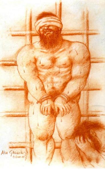 Abu Ghraib 7 by Fernando Botero