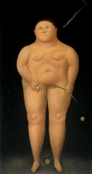 Adam by Fernando Botero