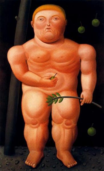 Adám by Fernando Botero