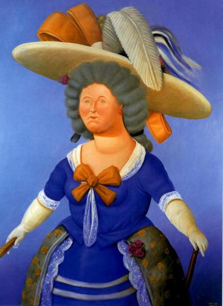 After Goya by Fernando Botero