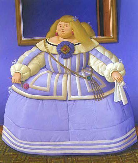 After Velasquez by Fernando Botero