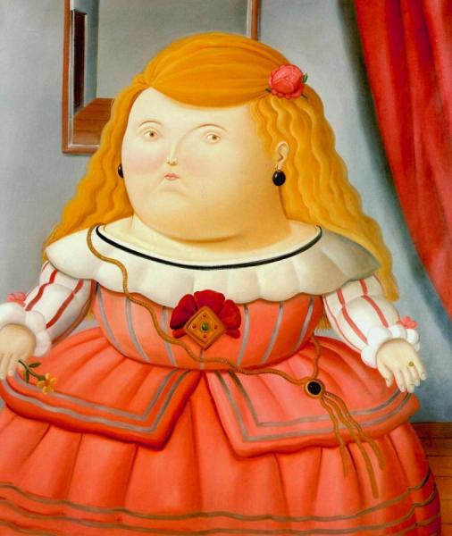 After Velasquez by Fernando Botero