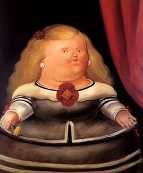 After Velasquez by Fernando Botero