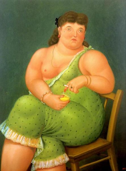 Amalia by Fernando Botero
