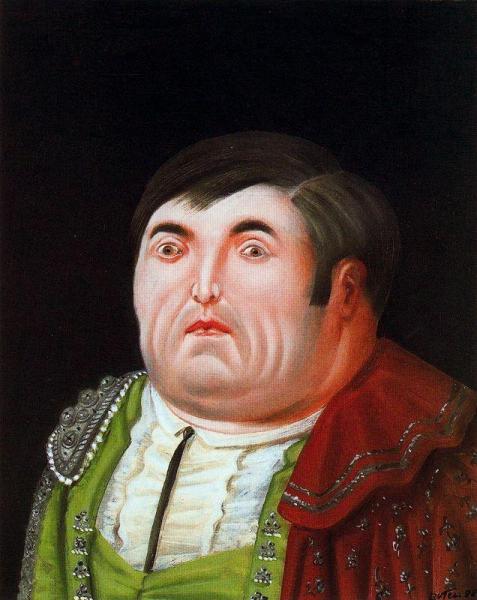 Antonio Ventura Minuto by Fernando Botero