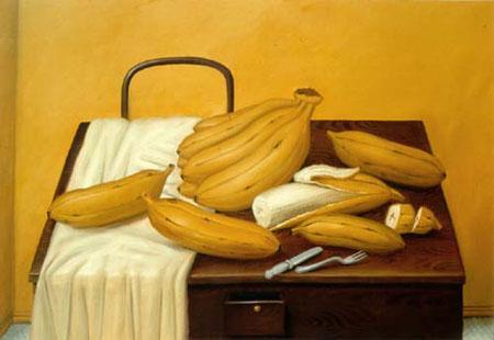 Bananos by Fernando Botero