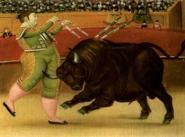 Banderillas by Fernando Botero