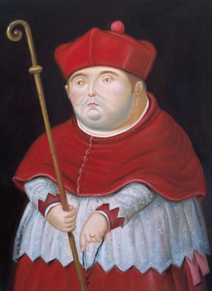 Cardenal by Fernando Botero