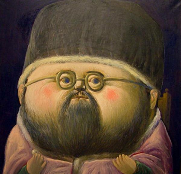 Cardenal (niño De Guevara) by Fernando Botero