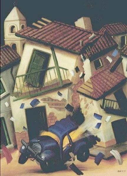 Carrobomba by Fernando Botero