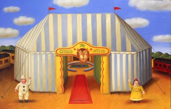 Circo Ataid by Fernando Botero