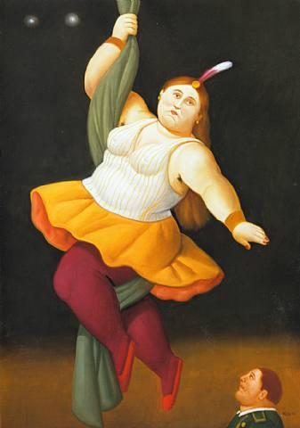 Circus Act by Fernando Botero