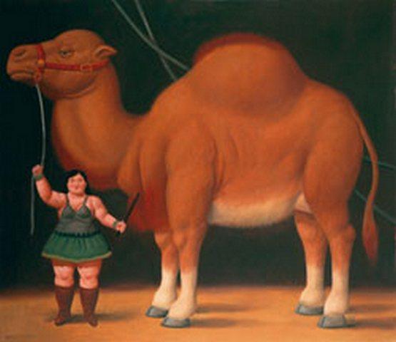 Circus Camel by Fernando Botero