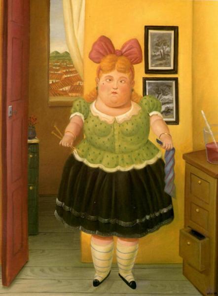 Courturier by Fernando Botero