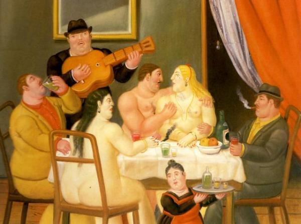 Fernando Botero Dinner Party