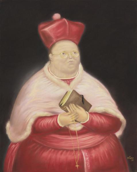 El Cardenal by Fernando Botero