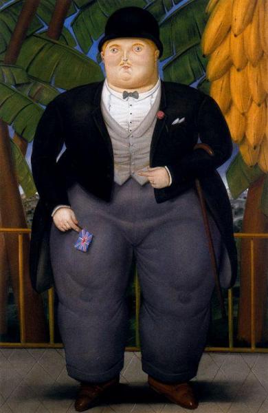 El Embajador Inglés by Fernando Botero