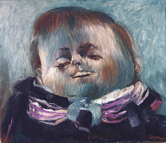 El Nino De Vallecas by Fernando Botero