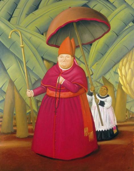El Nuncio by Fernando Botero