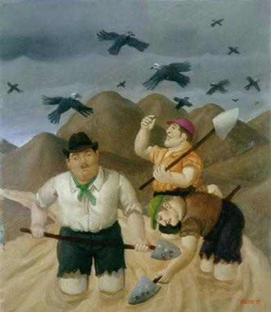 Esmaralderos by Fernando Botero