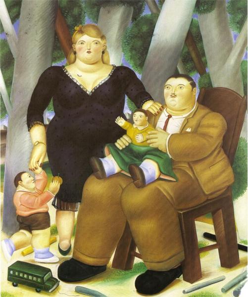 Family by Fernando Botero