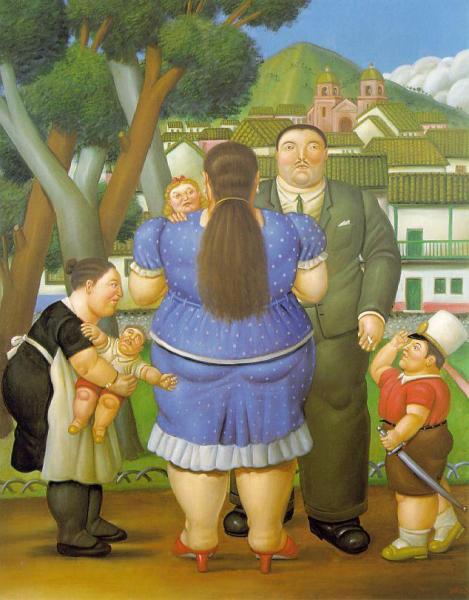 Family by Fernando Botero