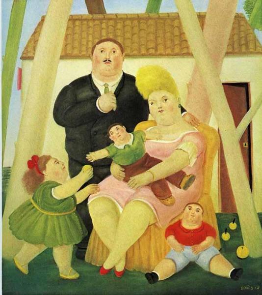 Family by Fernando Botero