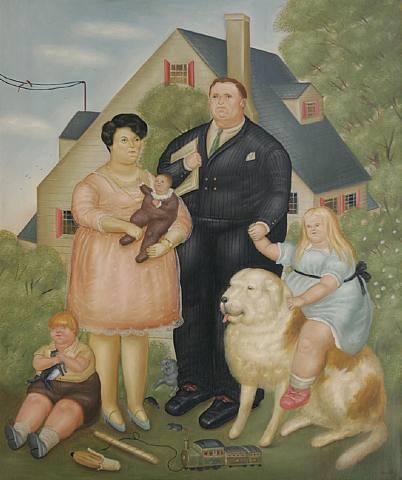 Family by Fernando Botero