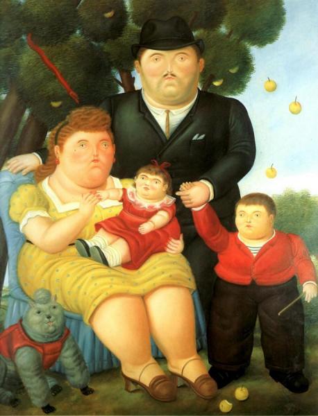 Family by Fernando Botero