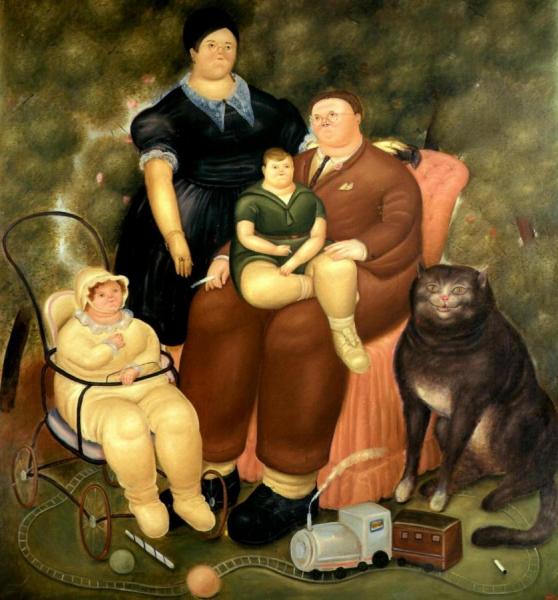 Family by Fernando Botero
