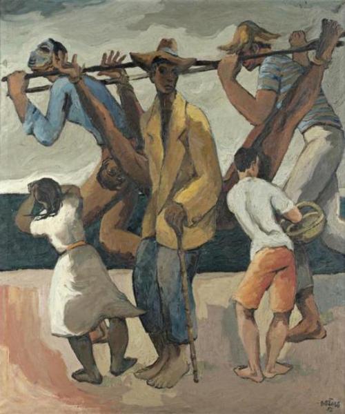 Frente El Mar by Fernando Botero