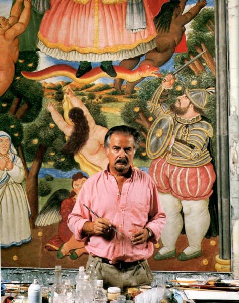 Gate Of Heaven by Fernando Botero