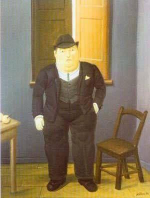 Hombre by Fernando Botero