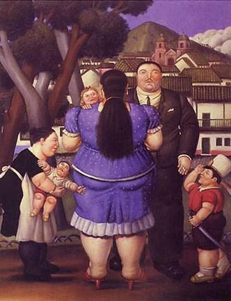 Homecoming by Fernando Botero