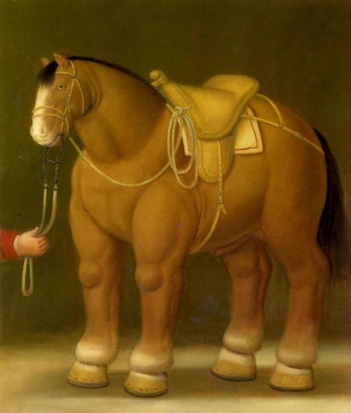 Horse by Fernando Botero
