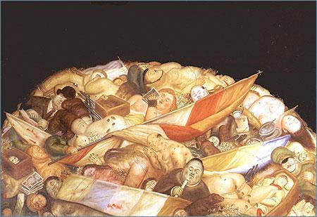 La Guerra by Fernando Botero