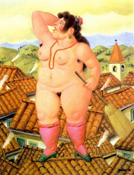 La Loca by Fernando Botero