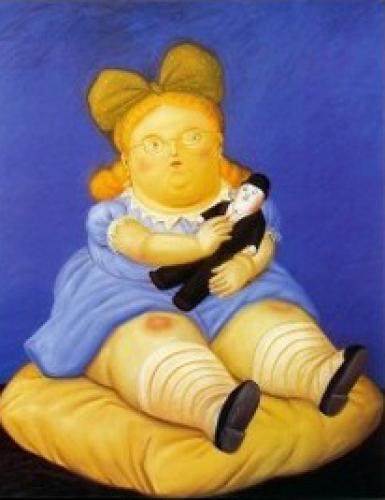 La Muñeca by Fernando Botero
