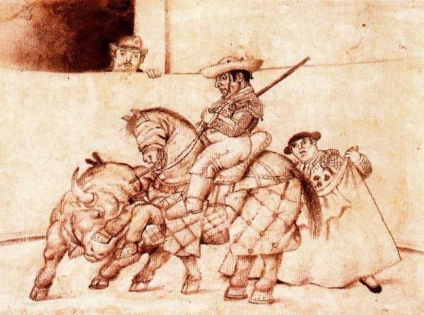 La Pica by Fernando Botero