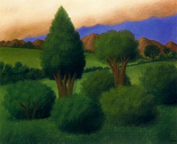 Landscape by Fernando Botero