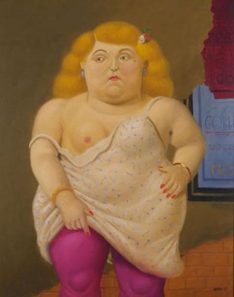 Le Trottoir by Fernando Botero