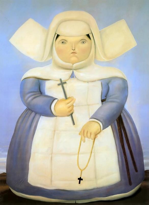Madre Superiora by Fernando Botero