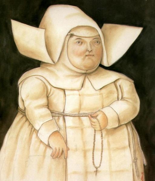 Madre Superiora by Fernando Botero
